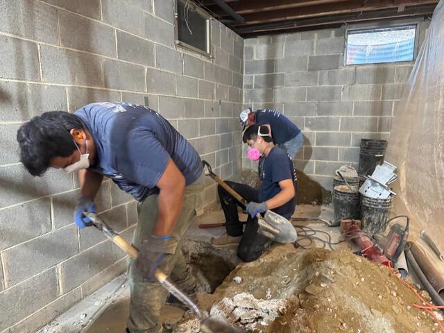 How We Installed Push Piers to Stabilize a Home in Media, PA - Image 3