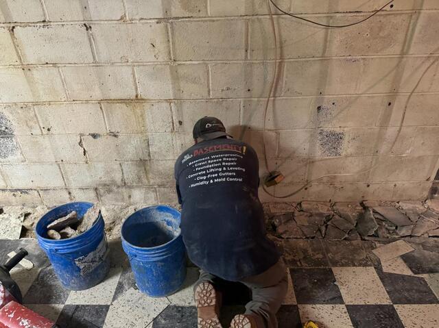 Transforming a Wet Basement With Bowing Walls in Somerdale, NJ - Image 3