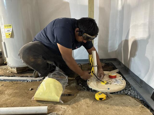 How We Waterproofed a Historic Basement Beneath a Barber Shop in Chester, PA - Image 4