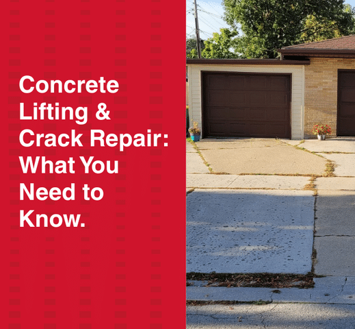 Concrete Lifting and Crack Repair in Appleton, Green Bay, and Wausau, WI: W...