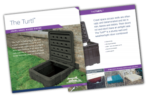 The Turtl - Crawl Space Access Well System