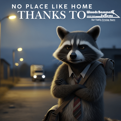 No Place Like Home (Thanks to Woods Basement Systems)