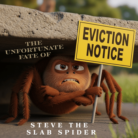 The Unfortunate Fate of Steve, the Slab Spider