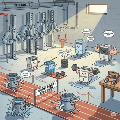 Welcome to the inaugural Woods Basement Systems Basement Olympics!