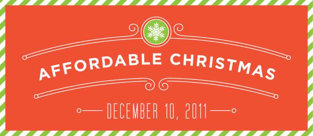 Affordable Christmas Affordable Christmas