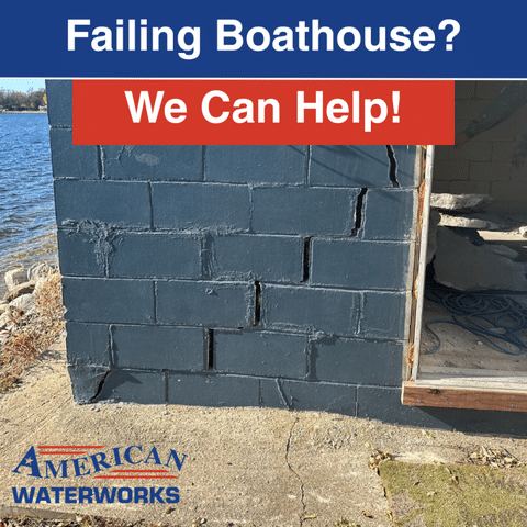Reliable Boathouse Foundation Repair Completed in Annandale, MN