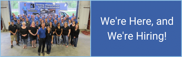 We're Here and We're Hiring