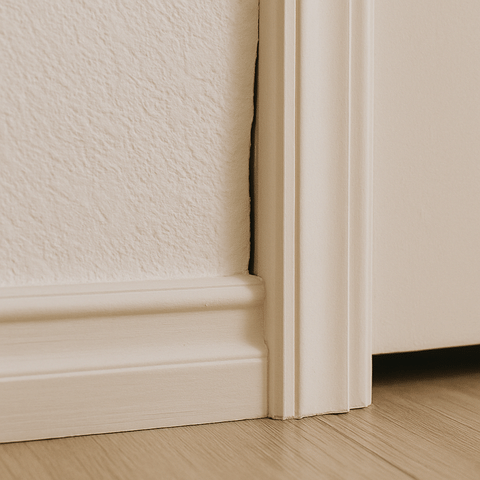 Gaps in Trim or Walls