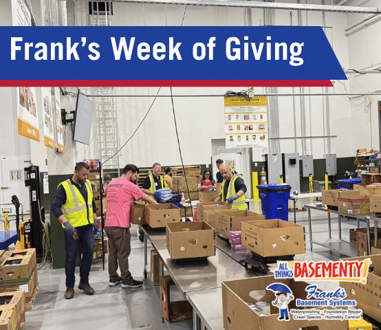 Recap of Frank's Week of Giving