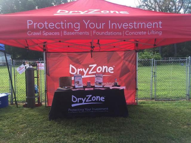 DryZone Booth At Wyoming Peach Festival