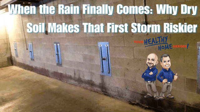 When the Rain Finally Comes: Why Dry Soil Makes That First Storm Riskier