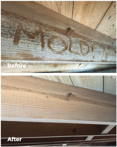 NuWood Treatment - Soda Blasting