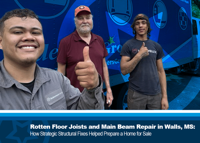 Rotten Floor Joists and Main Beam Repair in Walls, MS: How Strategic Struct...