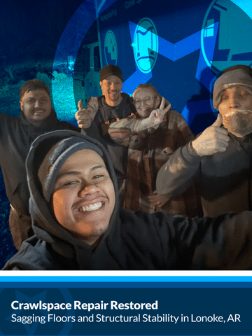 Crawlspace Repair Restored Sagging Floors and Structural Stability in Lonok...