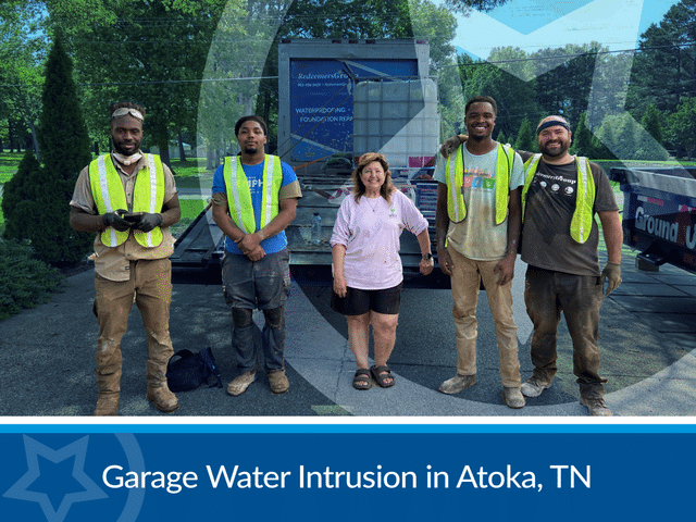 Garage Water Intrusion in Atoka, TN: How We Solved a Persistent Drainage Problem with a Groundwater Protection System