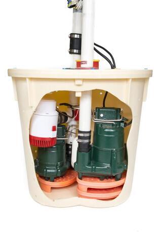 The TripleSafe Sump Pump