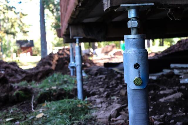 What did DBS Repair do to fix the foundation at a Girl Scout Camp in Duluth, MN? - Image 2