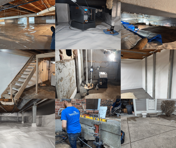 The Basement Doctor of Cincinnati - September 2025 Project Roundup