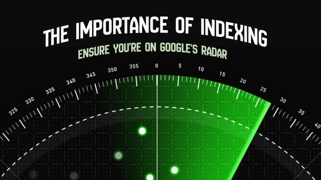 importance of indexing for Google to crawl website and tag specific pages