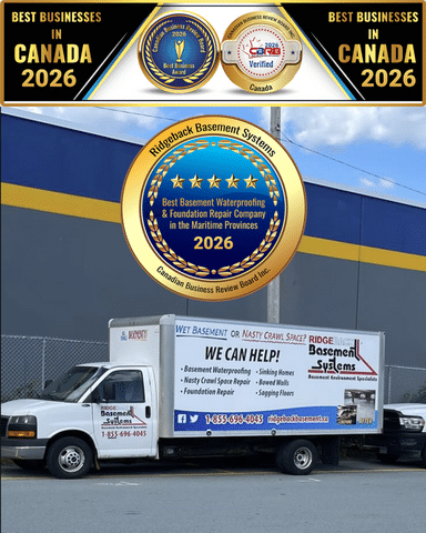Ridgeback Basement Systems Selected for CBRB Best Businesses in Canada 2026