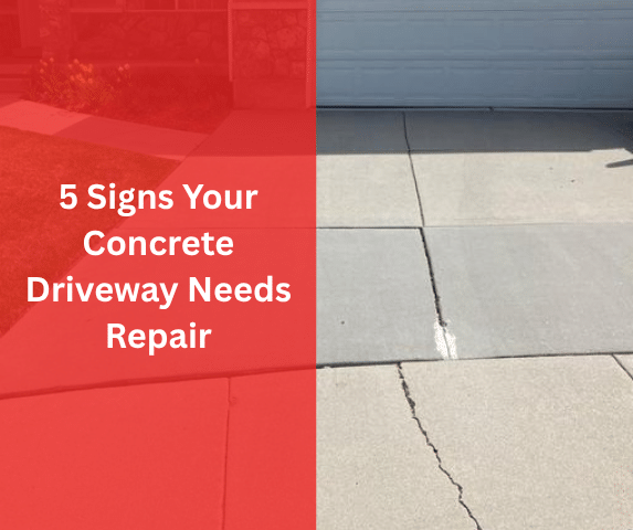 5 Signs Your Concrete Driveway Needs Repair