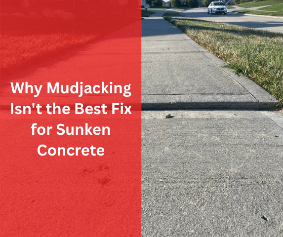 Why Mudjacking Isn't the Best Fix for Sunken Concrete