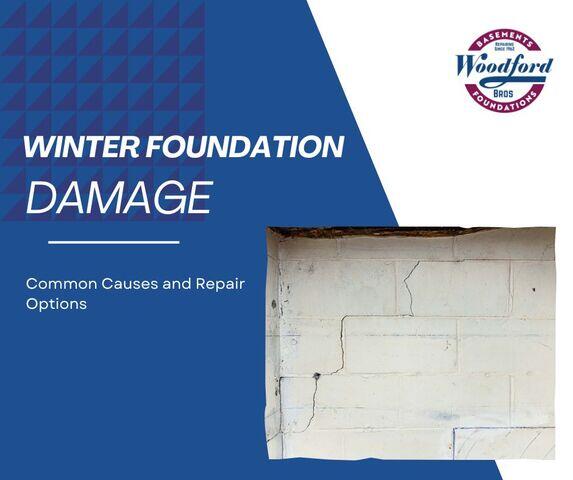 Winter Foundation Damage: Common Causes and Repair Options