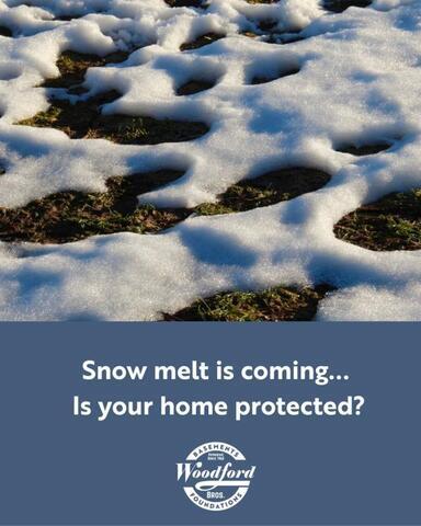 Spring Snow Melt & Basement Waterproofing: Protect Your Home Before the Tha...