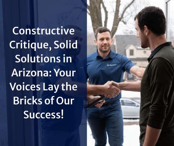 Constructive Critique, Solid Solutions in Arizona: Your Voices Lay the Bric...