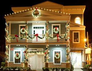 Christmas lighting and decorations in New Jersey