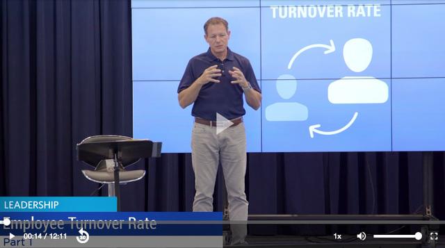 Employee turnover rate video