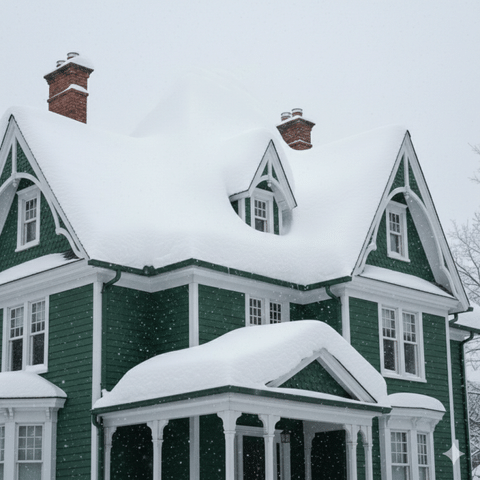 What Heavy Snow Can Do to a Roof