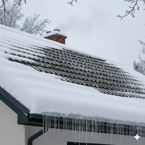 Ice Dams 101: How Poor Attic Ventilation Turns Snow Into a Roof Leak