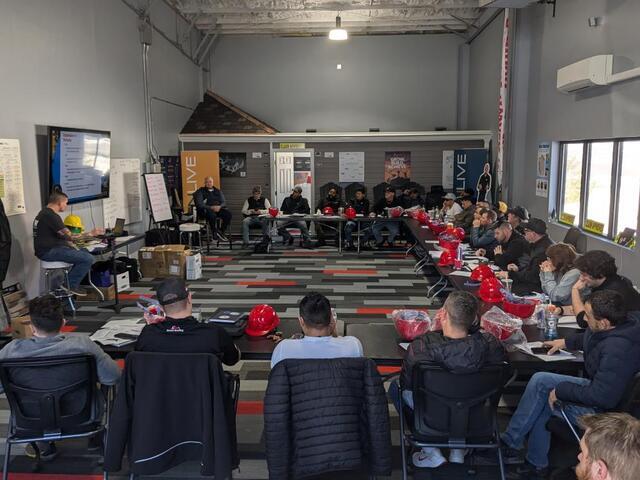 Brown Roofing Staff Completes OSHA Fall Protection Training