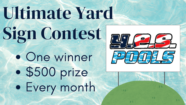 $500 Cash Giveaway Contest with Y.E.S. Pools in New Jersey