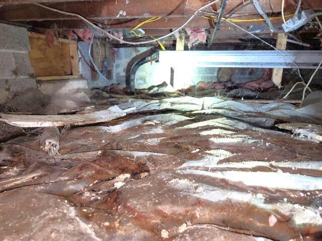 Tackling A Nasty Crawl Space