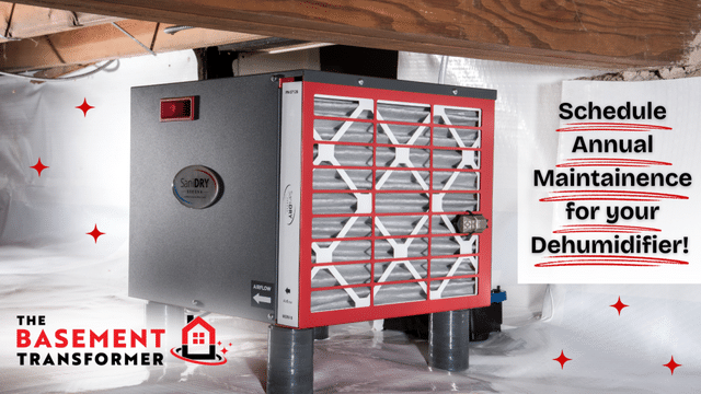 Schedule Annual Maintenance for Your Dehumidifier!