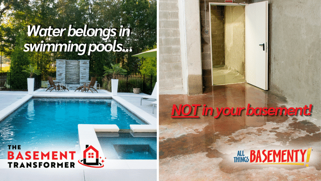 Water Belongs in Swimming Pools, NOT in Your Basement! - Image 1