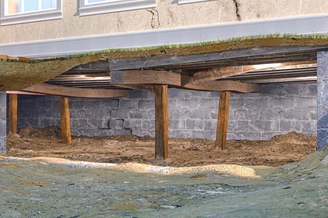 Sagging Crawl Space Floors Solution