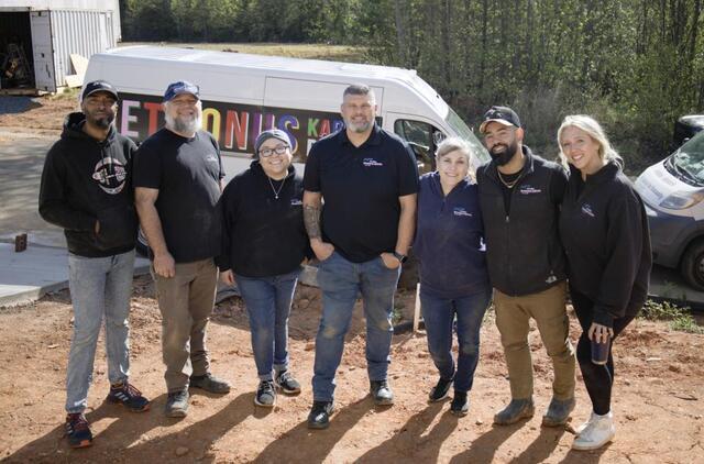 Carolina Basement Systems Volunteers with Habitat for Humanity in Forsyth County - Image 1