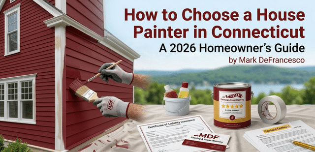 How to Choose a House Painter in Connecticut: A 2026 Homeowner\'s Guide - Image 1