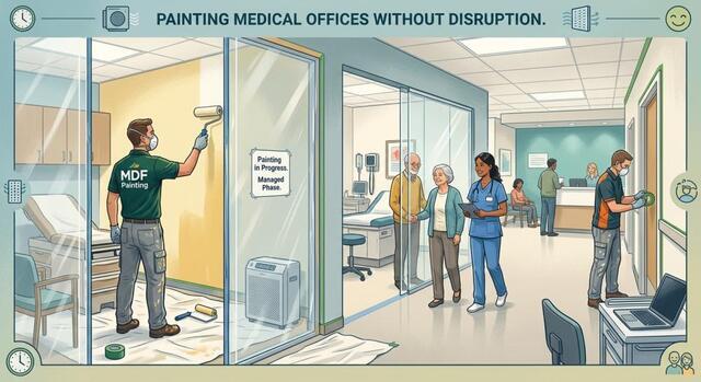 Painting Medical Offices Without Disrupting Daily Operations in Connecticut - Image 1
