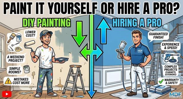 DIY Painting vs. Hiring Professional Painters: Which Is Right for Your Home...