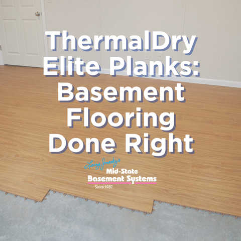 ThermalDry® Elite Planks: Basement Flooring Done Right