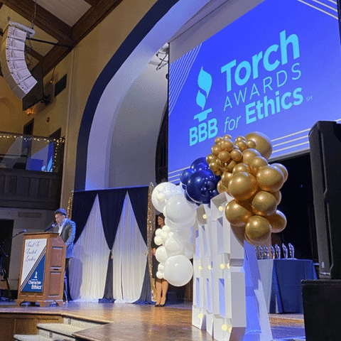 Mid-State Basement Systems wins BBB Torch Award for Ethics