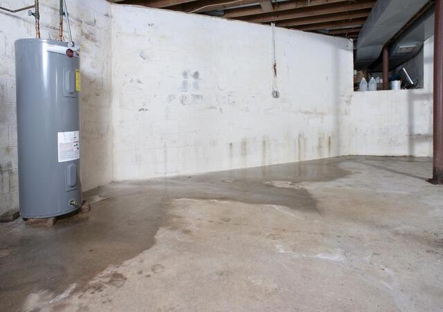 water in basement