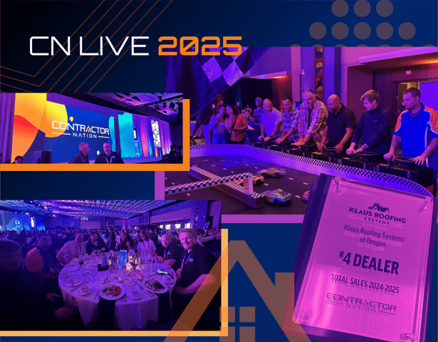 Klaus Roofing Systems of Oregon Ranks #4 at CNLive 2025