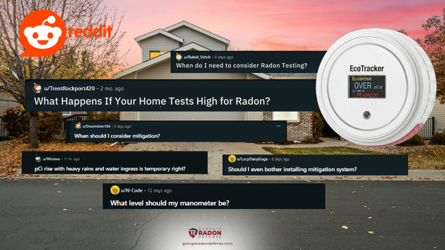 The #1 Radon Question on Reddit: What Happens If Your Home Tests High for R...