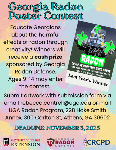 Georgia Radon Poster Contest 2025