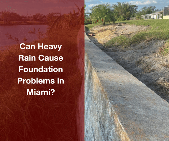Can Heavy Rain Cause Foundation Problems in Miami?